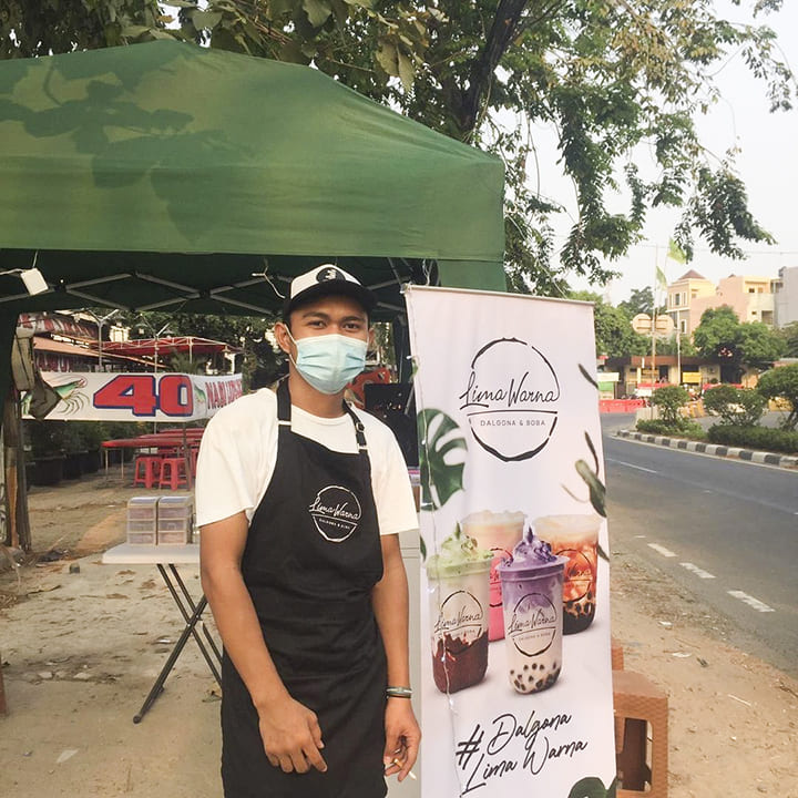 sebagai signature drink esteh yang fresh